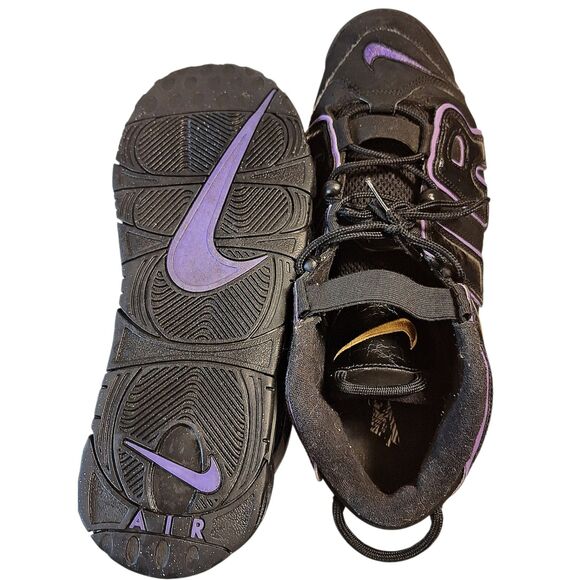Nike Air More Uptempo \'96 Black Action Grape Purple DV1879-001 Men\'s Size 14 main image 2